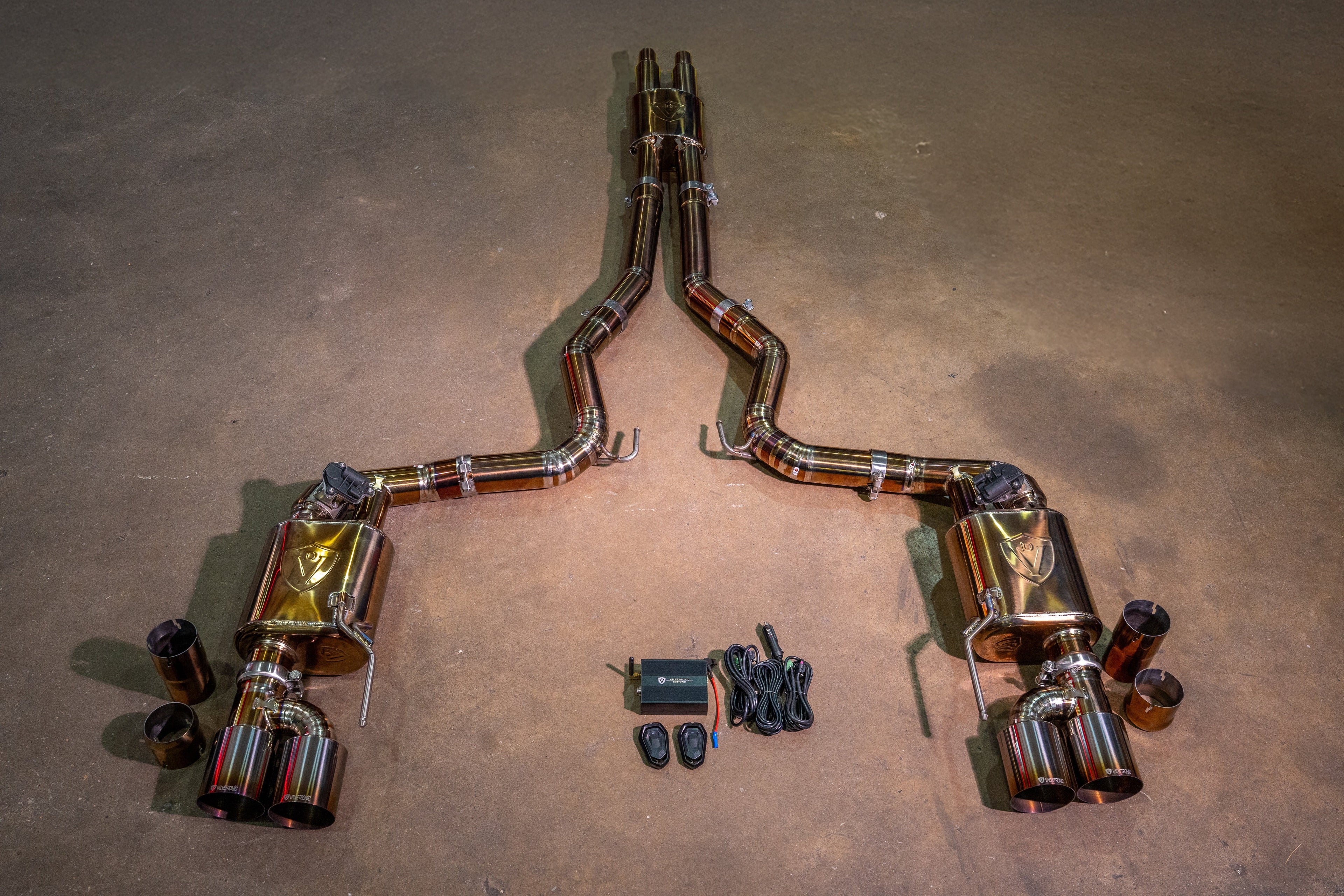 Ford Mustang GT S550 Valved Sport Exhaust System