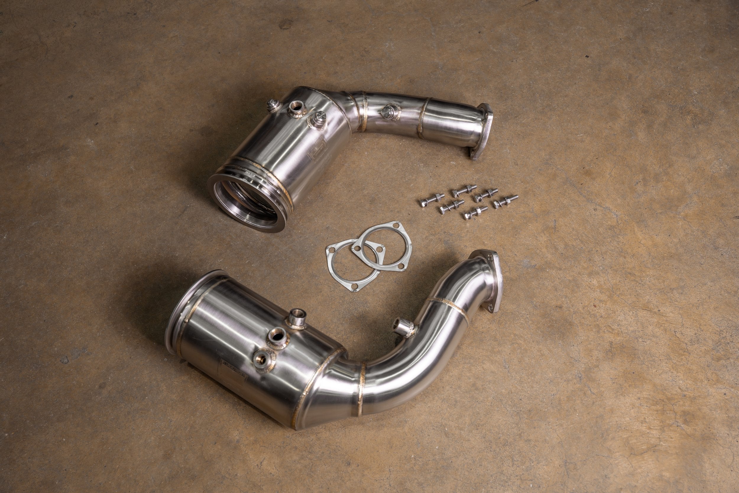Porsche Cayenne Turbo S/GT/GTS 400 Cell Catted Downpipes
