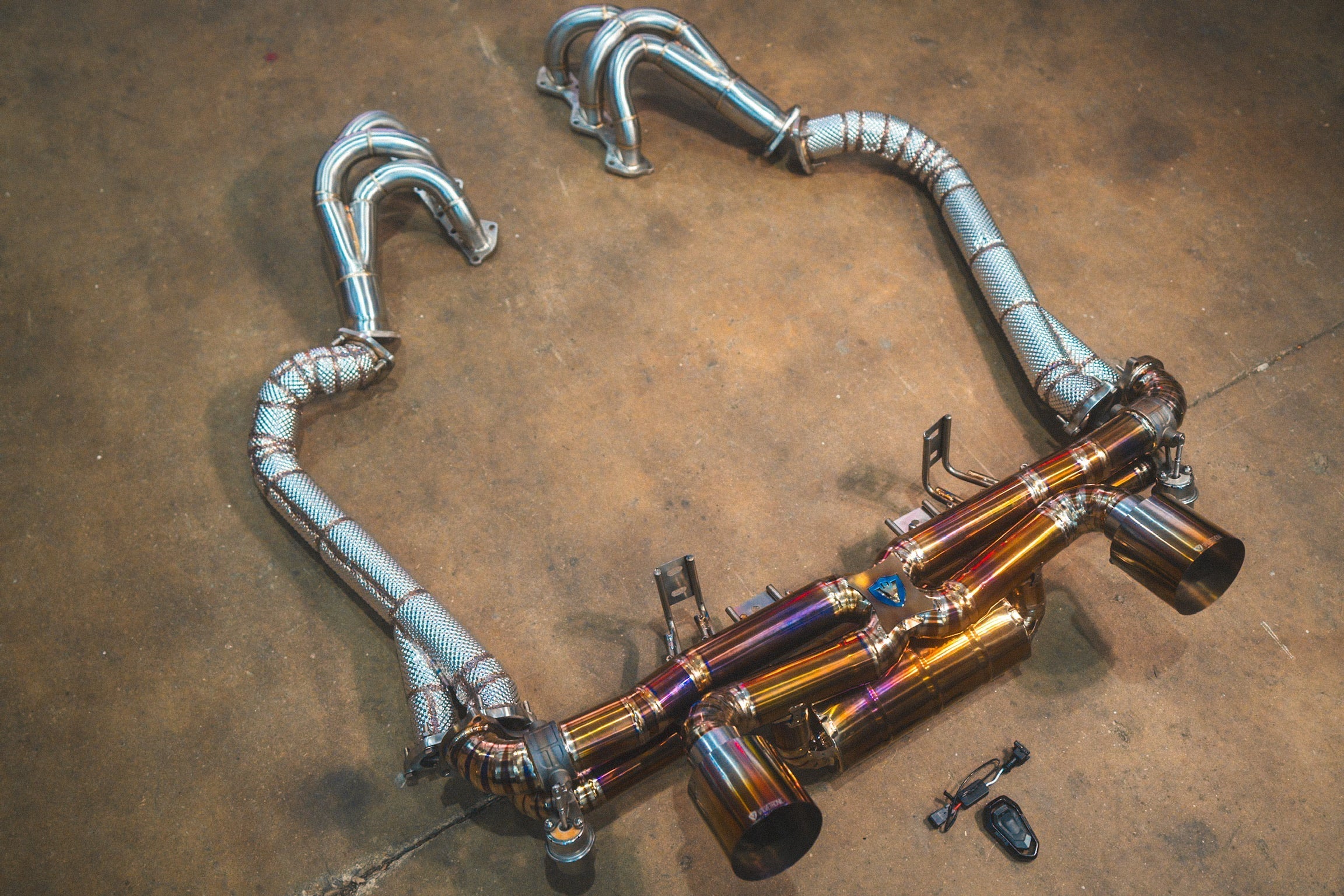 Valvetronic Valved Sport Exhaust System for Porsche 718 GT4 / Boxster Spyder
