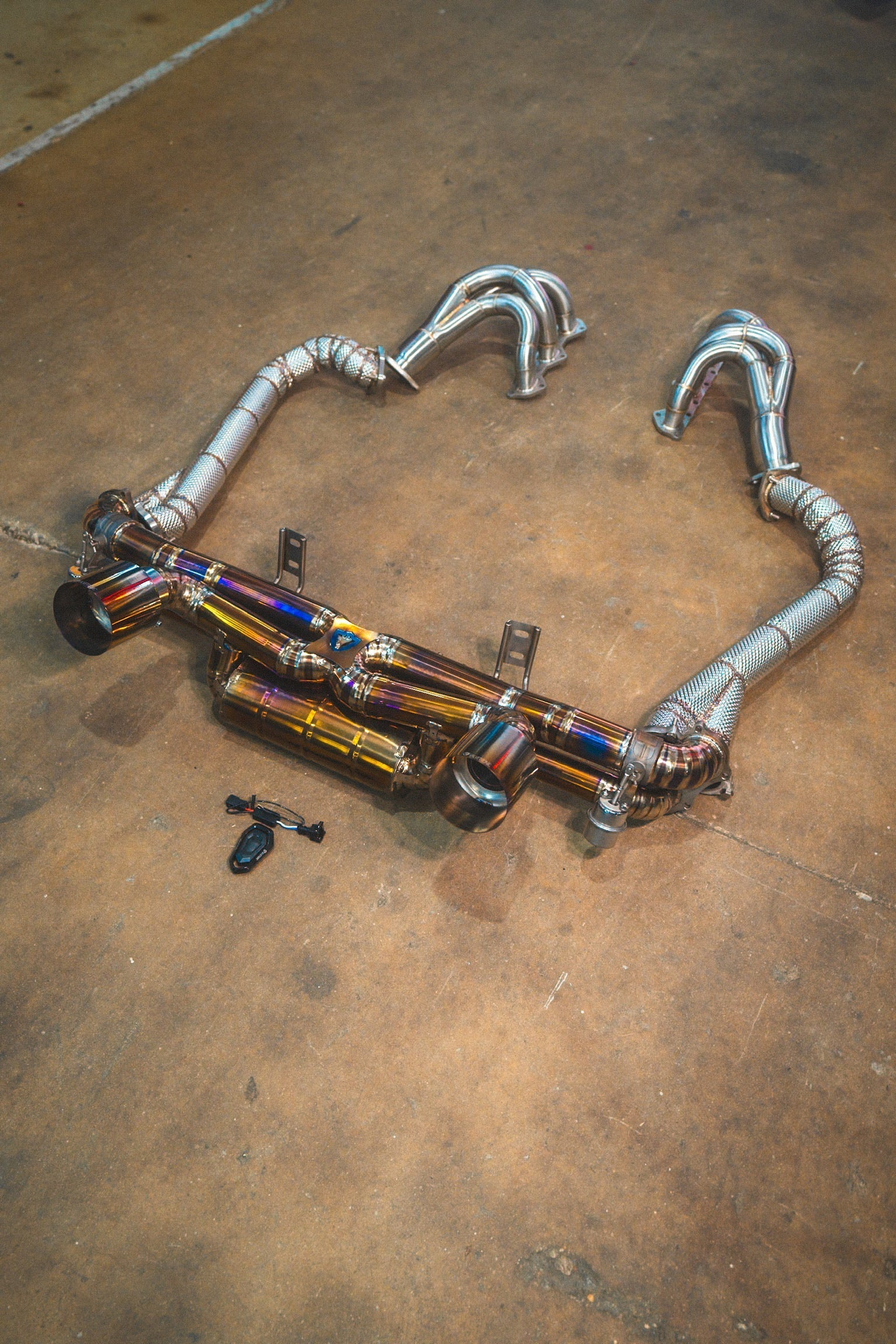 Valvetronic Valved Sport Exhaust System for Porsche 718 GT4 / Boxster Spyder